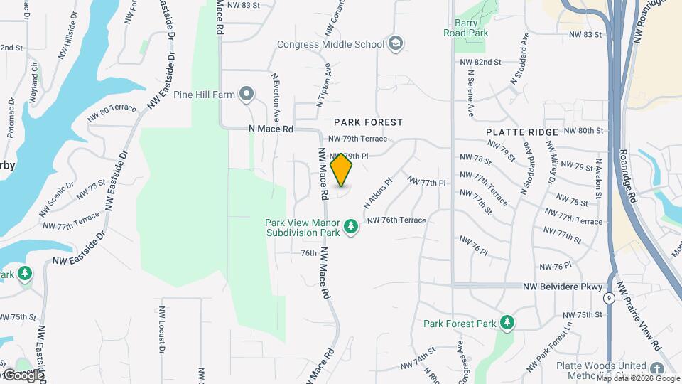 8112 NW 77th Ct Map and Location Details