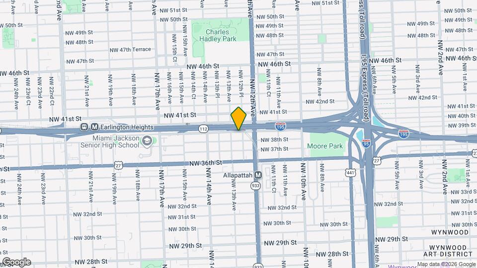 1270 NW 39th St Map and Location Details