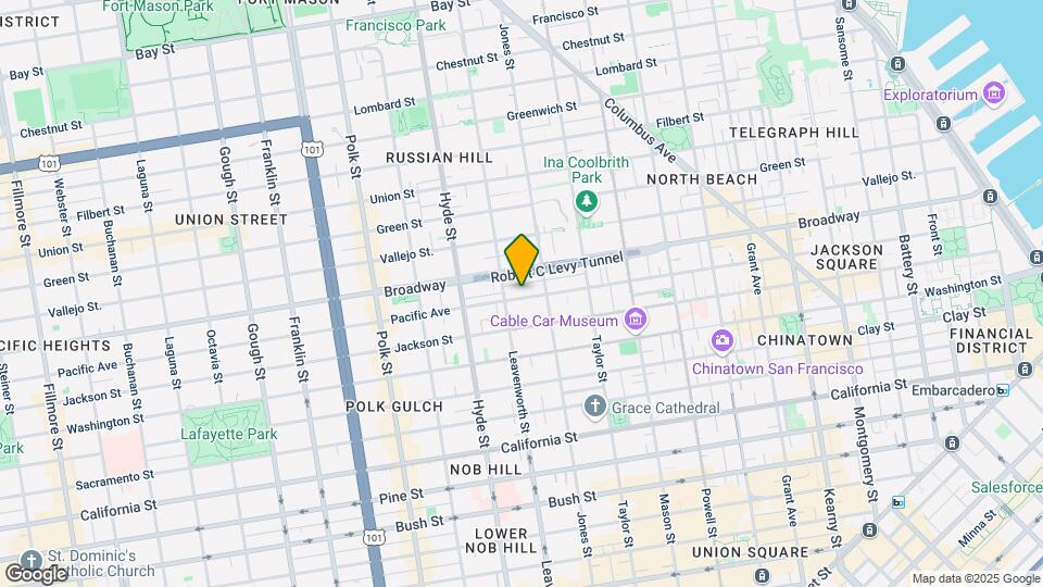 1244-1246 Pacific Ave Mapa y Detalles de la Ubicación