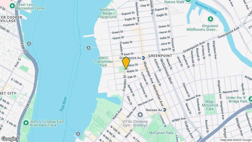 112 Franklin St Mapa y Detalles de la Ubicación