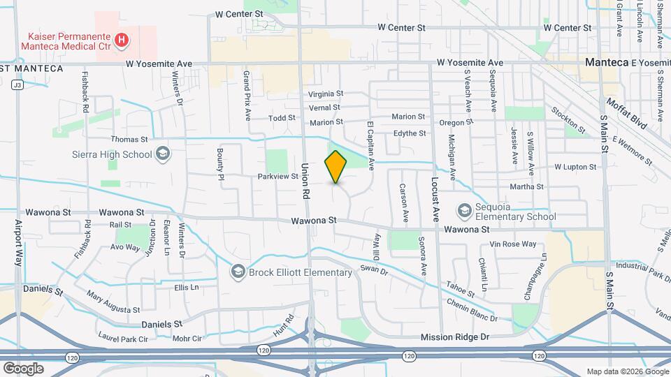 1112 Muir Ct Map and Location Details