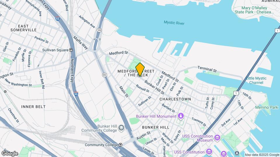 318 Bunker Hill St, Unit 3 Map and Location Details