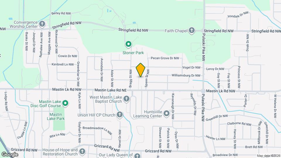 3508 Lois Ln NW Map and Location Details