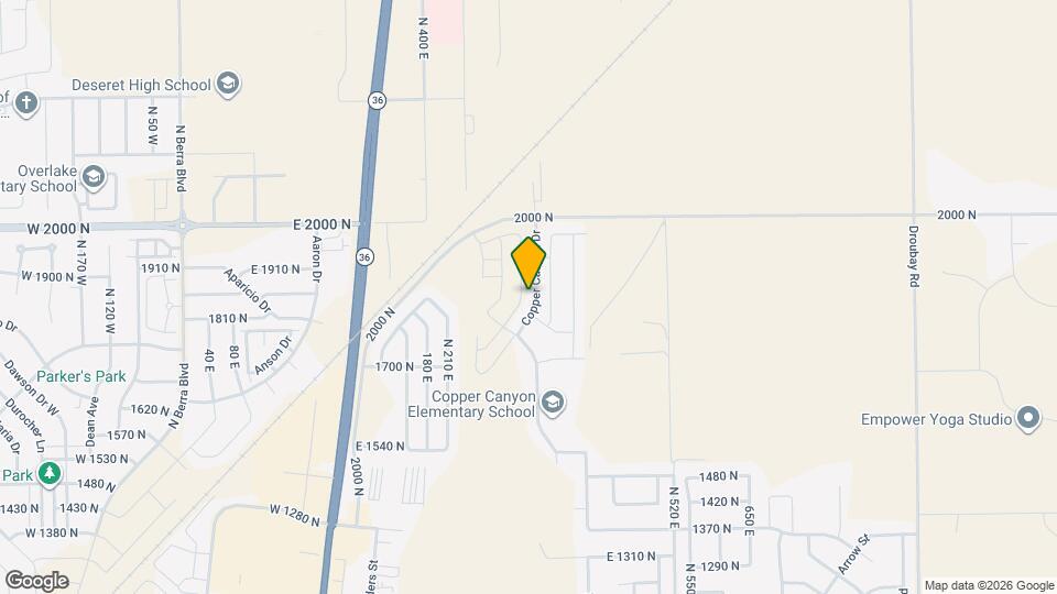 1844 N Blue Iris Ave Map and Location Details