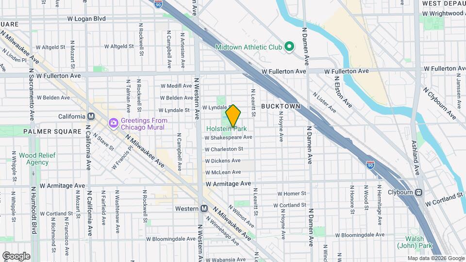 2139 N Oakley Ave, Unit 1 Mapa y Detalles de la Ubicación