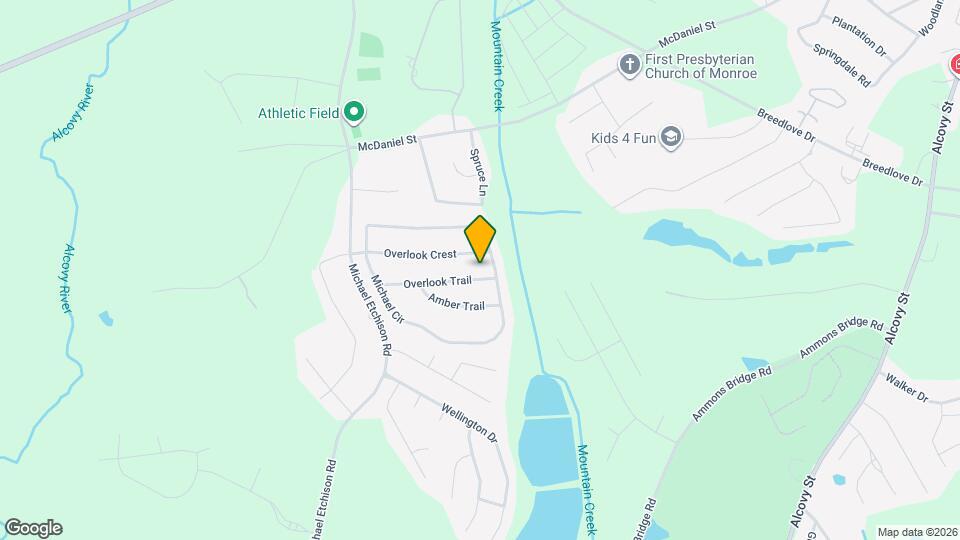 845 Overlook Trail Map and Location Details