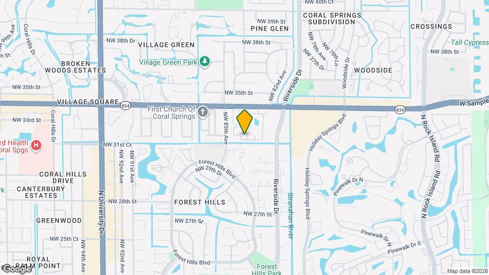 8455 Coral Lake Way, Unit 8455 Map and Location Details