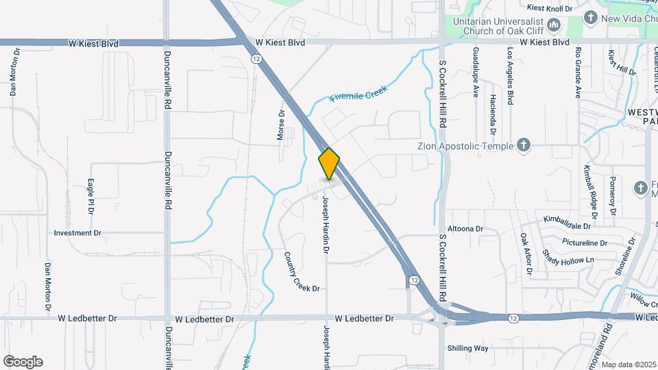 4621 Country Creek Dr Map and Location Details
