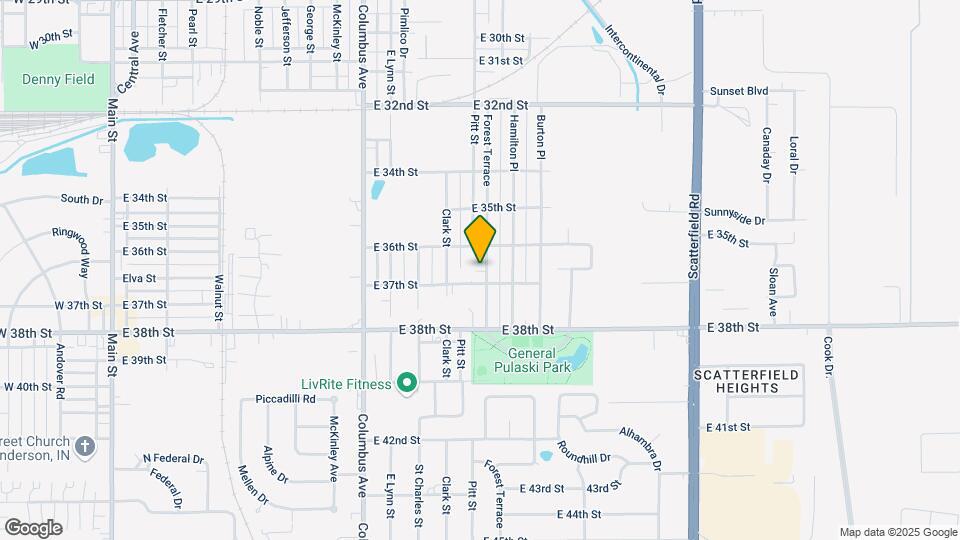 3639 Forest Terrace Mapa y Detalles de la Ubicación