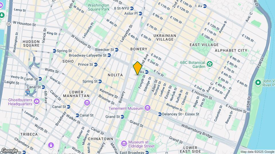 229 Chrystie St Map and Location Details