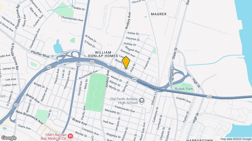 402 Lawrence St Map and Location Details