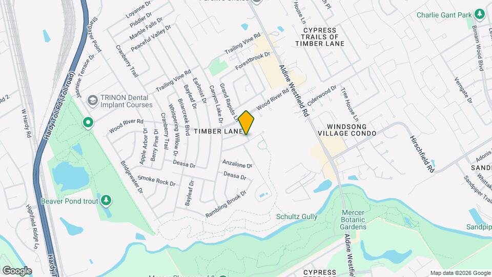 2543 Ciderwood Dr Map and Location Details