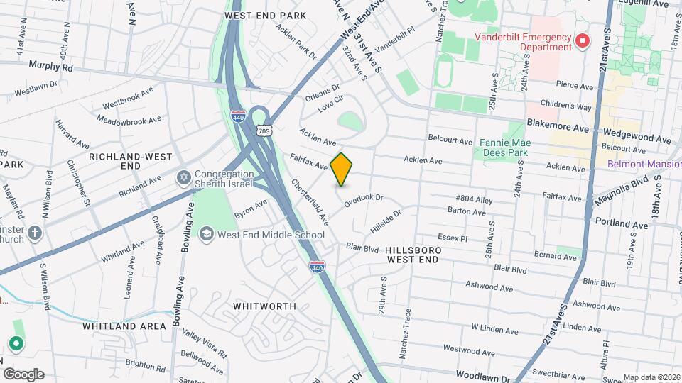 3434 33rd Ave Map and Location Details