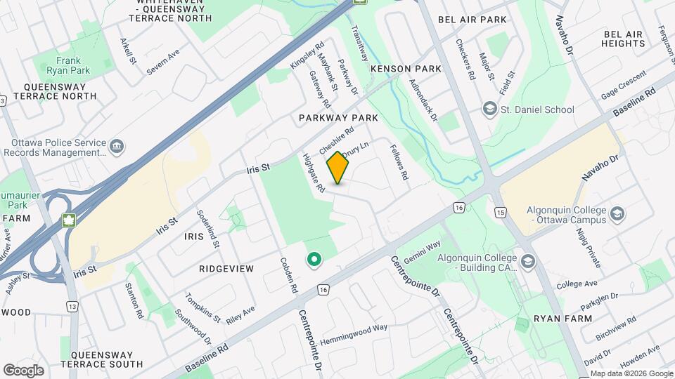 1309 Highgate Rd Map and Location Details