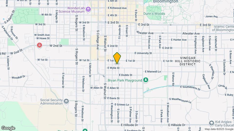 618 S Lincoln St Map and Location Details