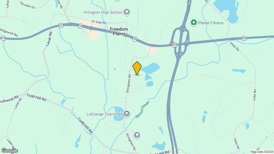 136 Stringham Rd Map and Location Details