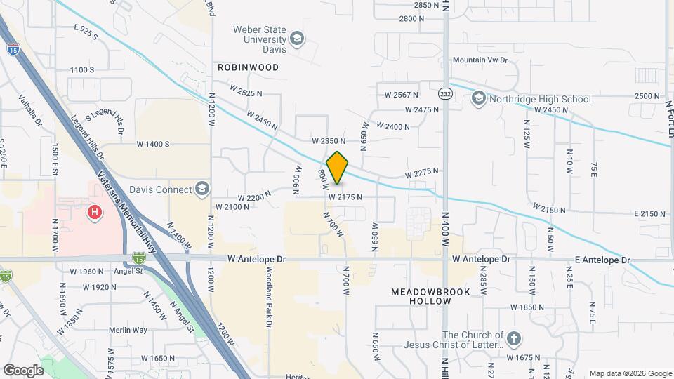 2201 N 725 W Map and Location Details