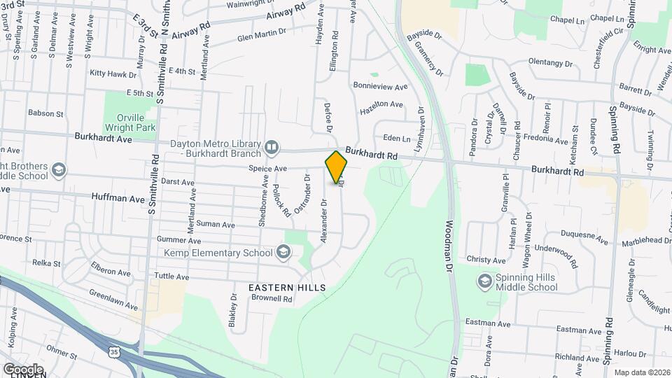 637 Cosler Dr Map and Location Details