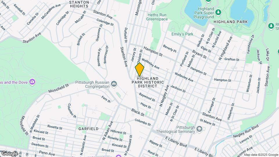 815-817 Highview St Map and Location Details