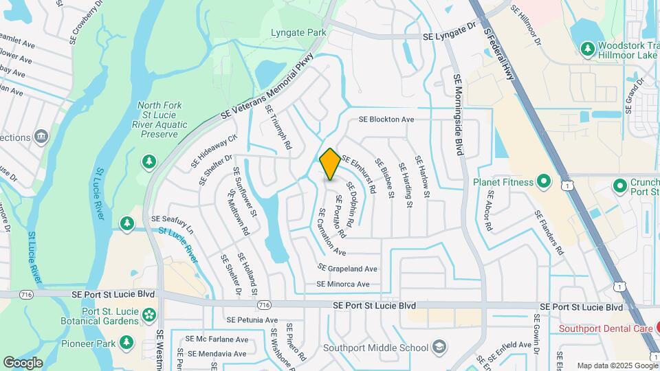 1401 SE Portillo Rd Map and Location Details