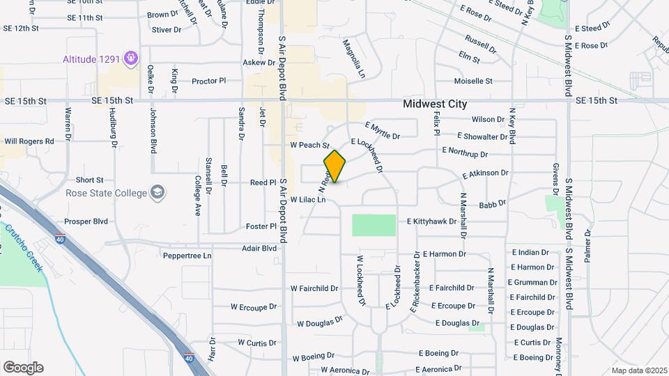 210 W Marshall Dr Map and Location Details