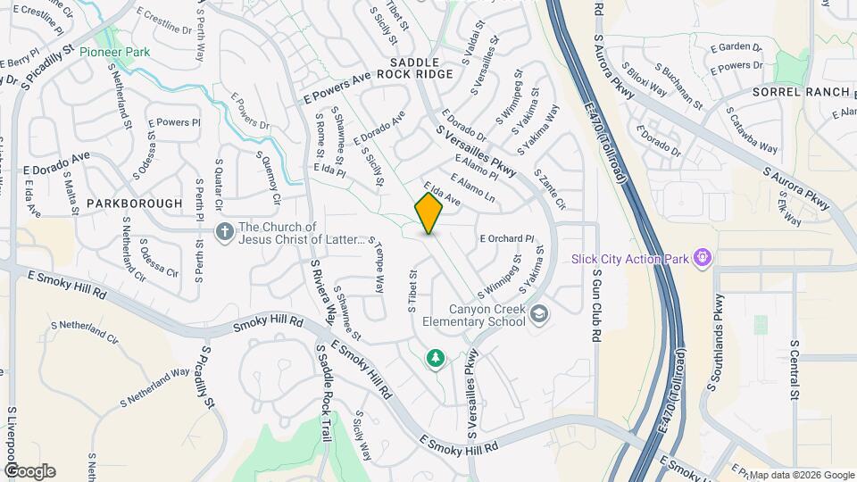 5924 S Ukraine St, Unit 4236 Pennwood-5 Mapa y Detalles de la Ubicación