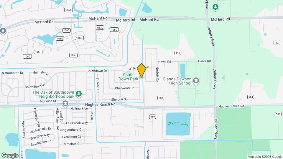 1035 E Hampton Dr Mapa y Detalles de la Ubicación