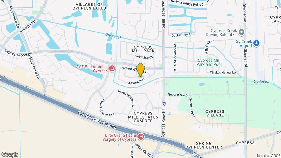 18214 Arbormont Dr Map and Location Details