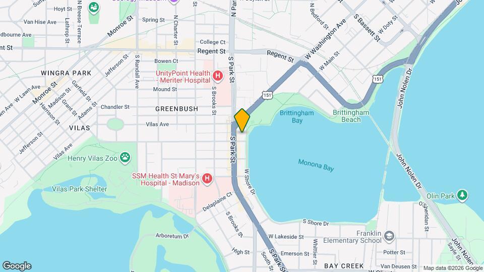 418 W Shore Dr, Unit 3 Mapa y Detalles de la Ubicación