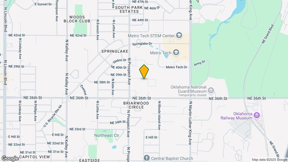 1540 NE 39th St Map and Location Details