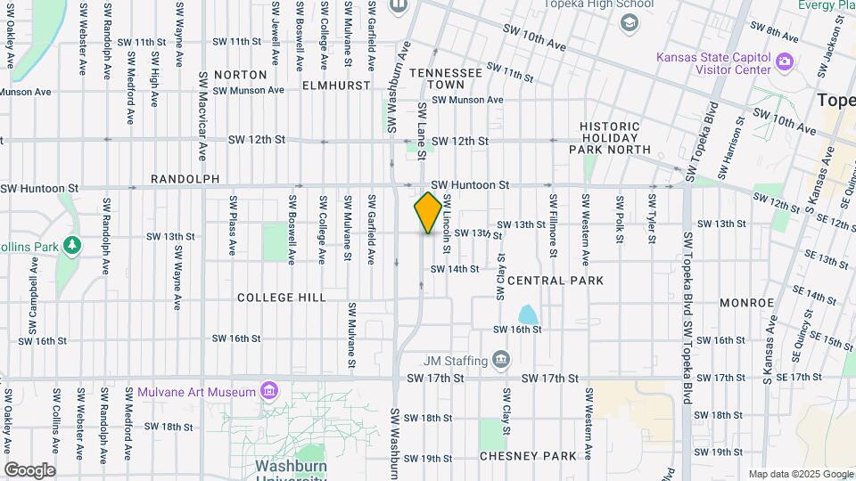 1306 SW Lane St Map and Location Details