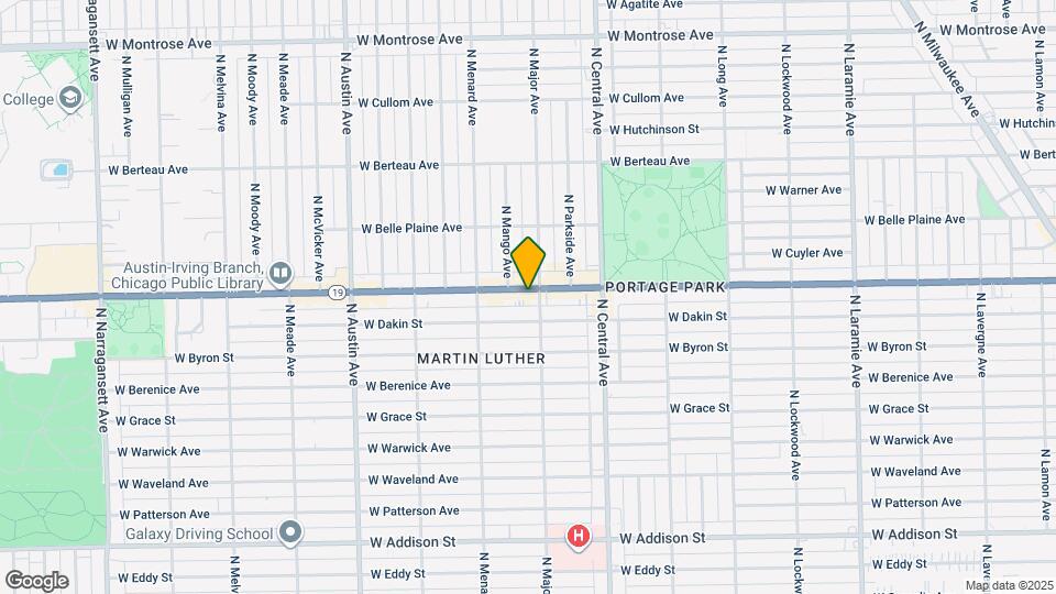 5709 W Irving Park Rd Map and Location Details