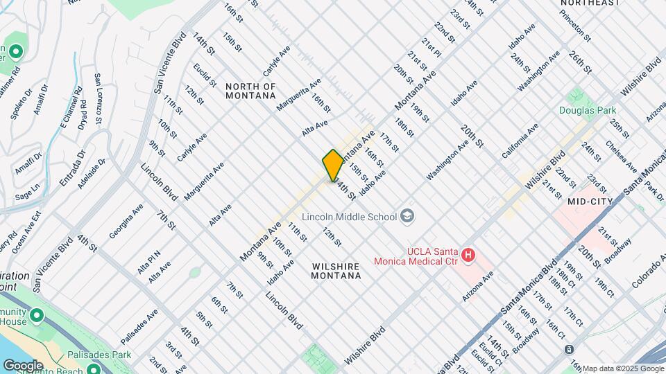 814 14th St Map and Location Details