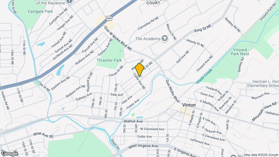 2302 Dunkirk Ave NE Map and Location Details