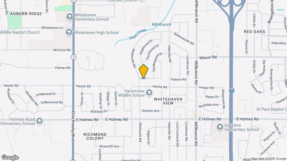 1459 Haverwood Ave Mapa y Detalles de la Ubicación