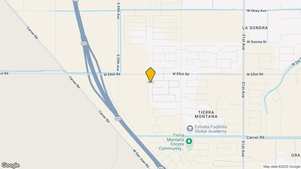 10922 S 56th Ln Map and Location Details