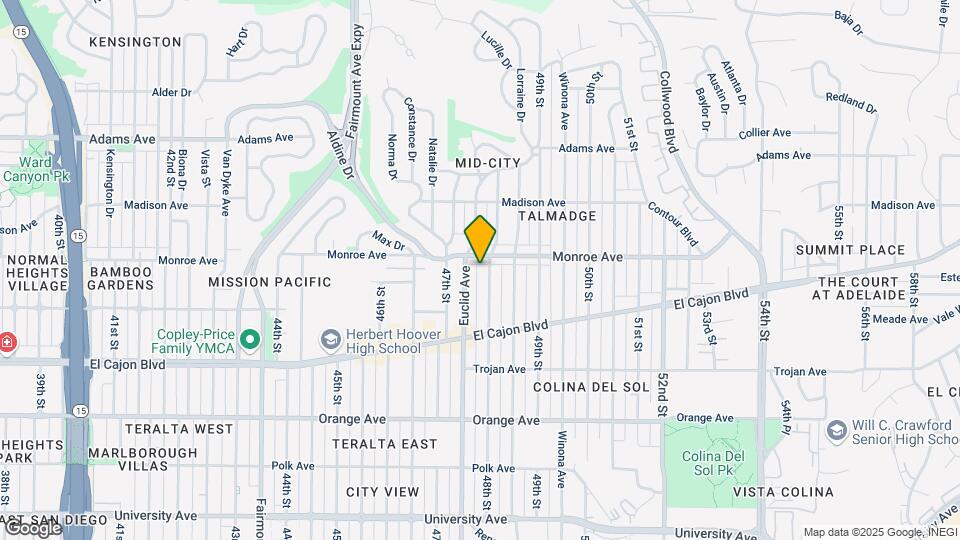 4490 48th St Map and Location Details