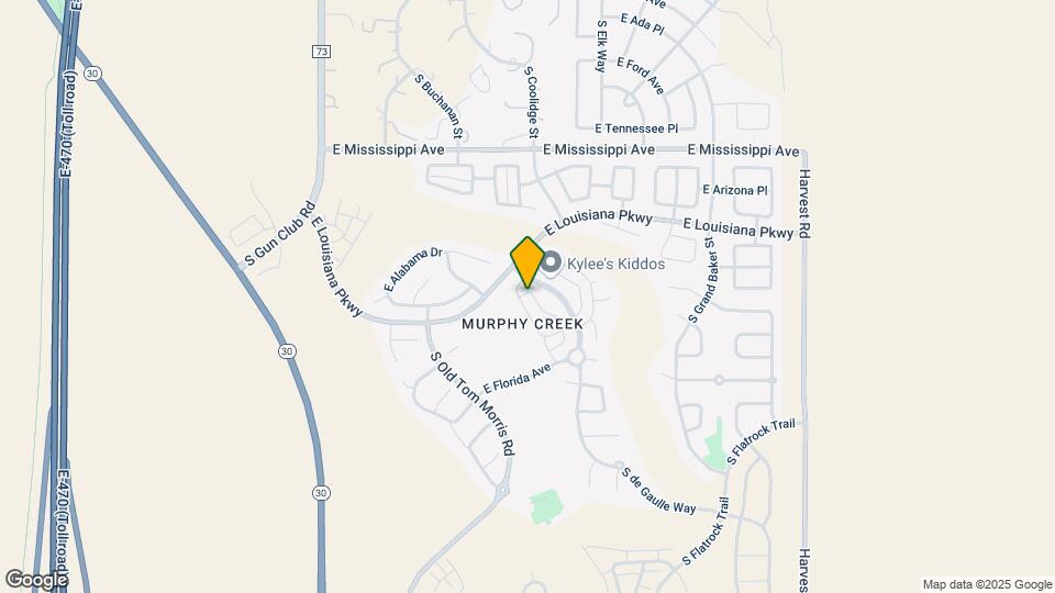 1314 S Coolidge Cir Map and Location Details