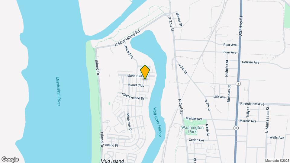 1364 Island Town Dr Map and Location Details