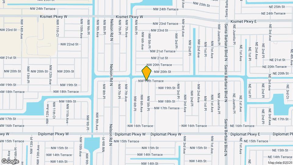 1842 NW 5th Pl Mapa y Detalles de la Ubicación