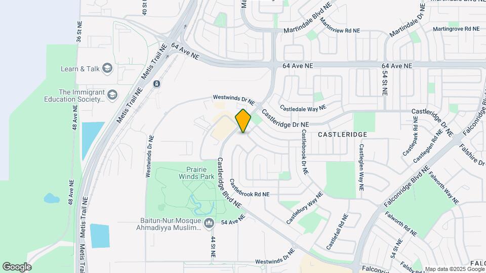 116 Castlebrook Way NE Map and Location Details