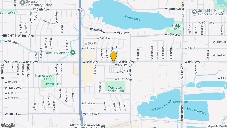 4635 W 63rd Pl Map and Location Details