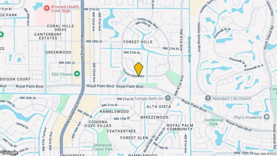 2382 NW 86th Ln Map and Location Details