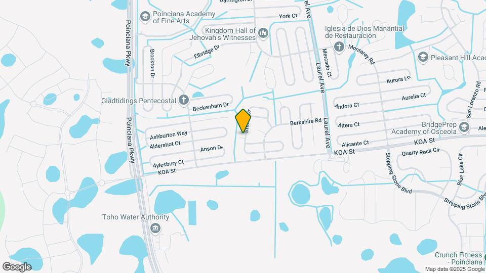 437 Britten Dr Map and Location Details