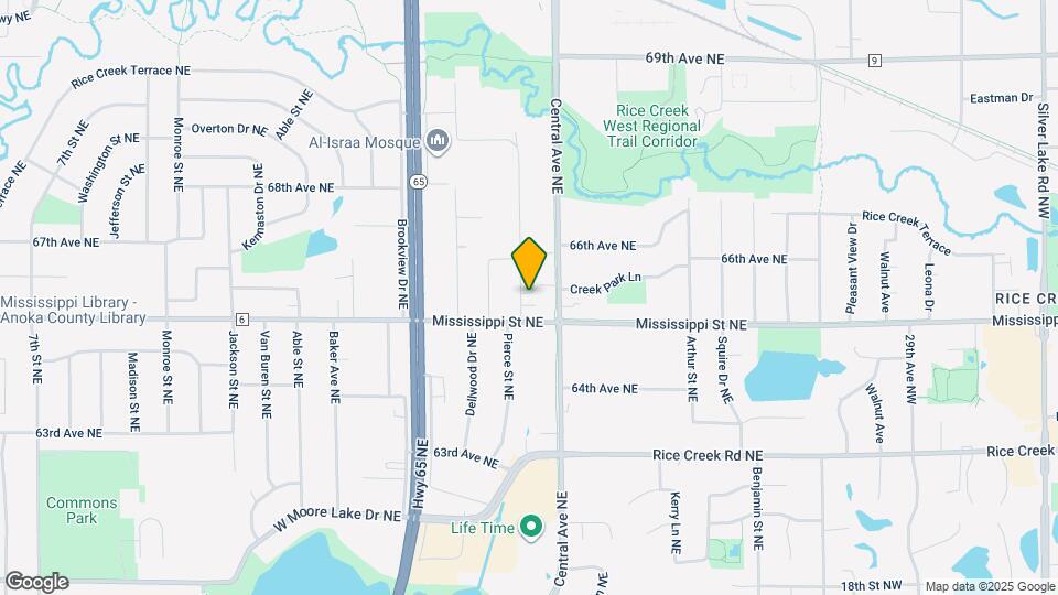 6531 Channel Rd NE, Unit 1 Map and Location Details