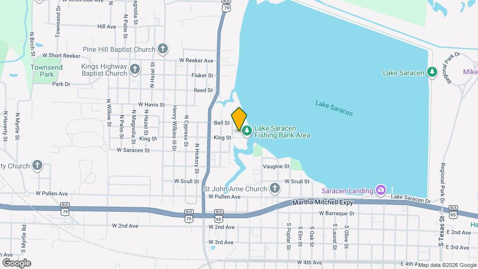 1411 King St Map and Location Details