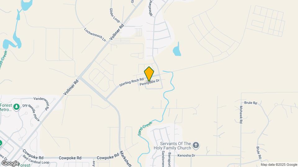 7967 Pennydale Dr Map and Location Details