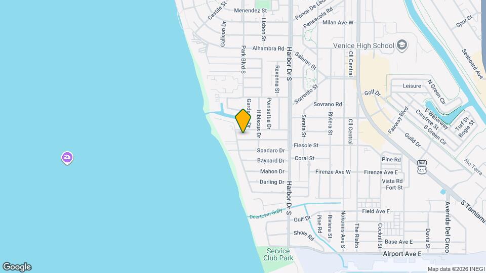 514 Everglades Dr Map and Location Details