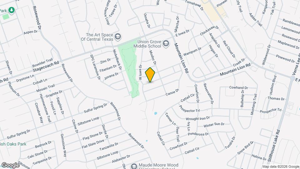 113 W Deer Horn Pass Map and Location Details