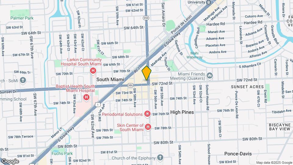 5733 SW 72nd St Map and Location Details